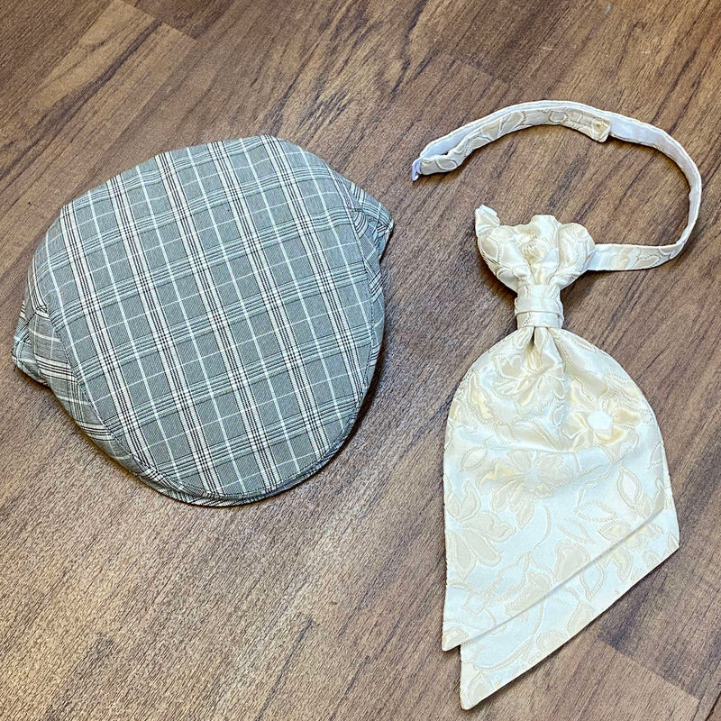 20er Jahre Herren Outfit Gr. 50 – Wilvorst Weste & Schiebermütze