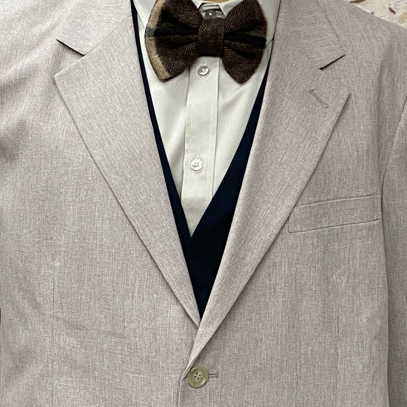 20er Jahre Mode Männer Outfit Gr.58 Beige