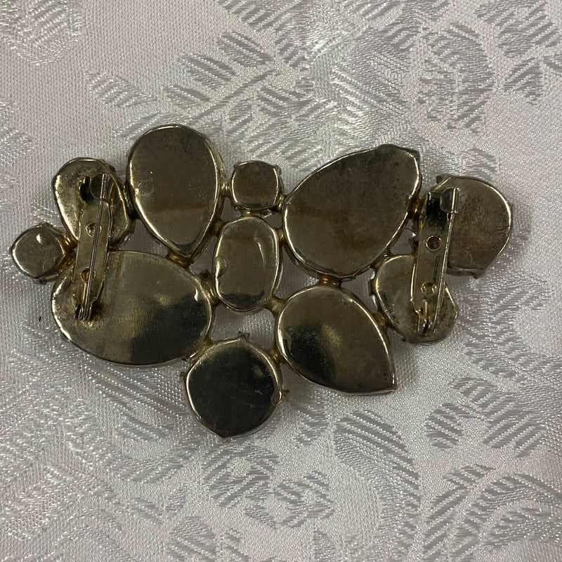 20er Jahre Damen Set Accessoires weiß/silber