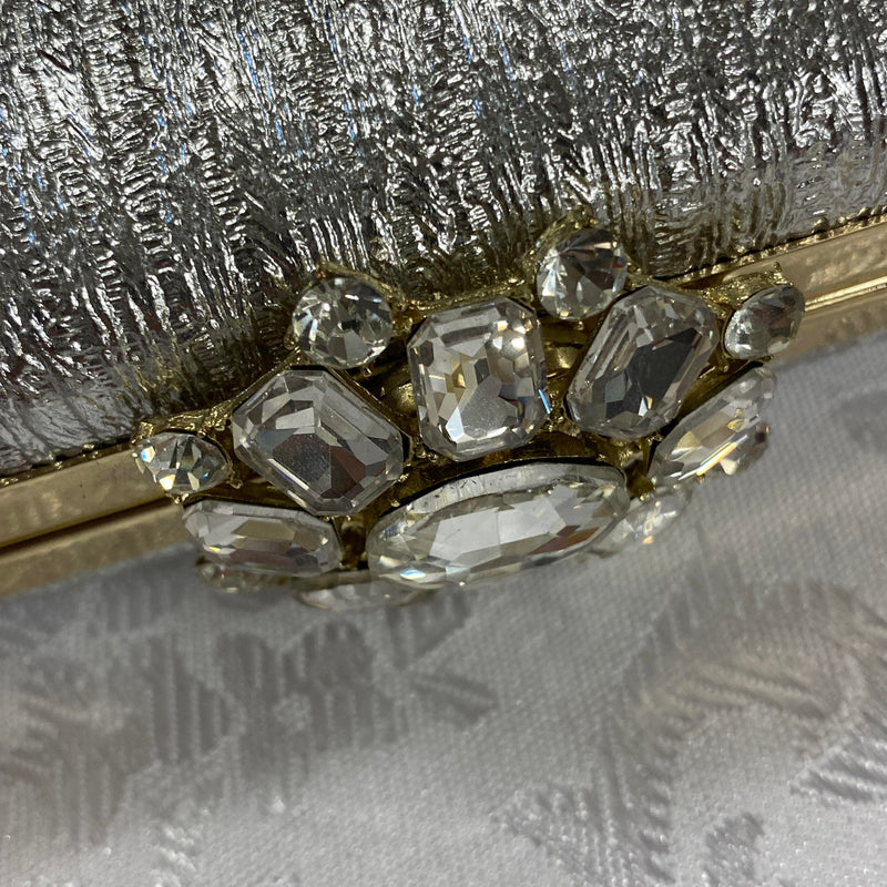 20er Jahre Damen Set Accessoires weiß/silber