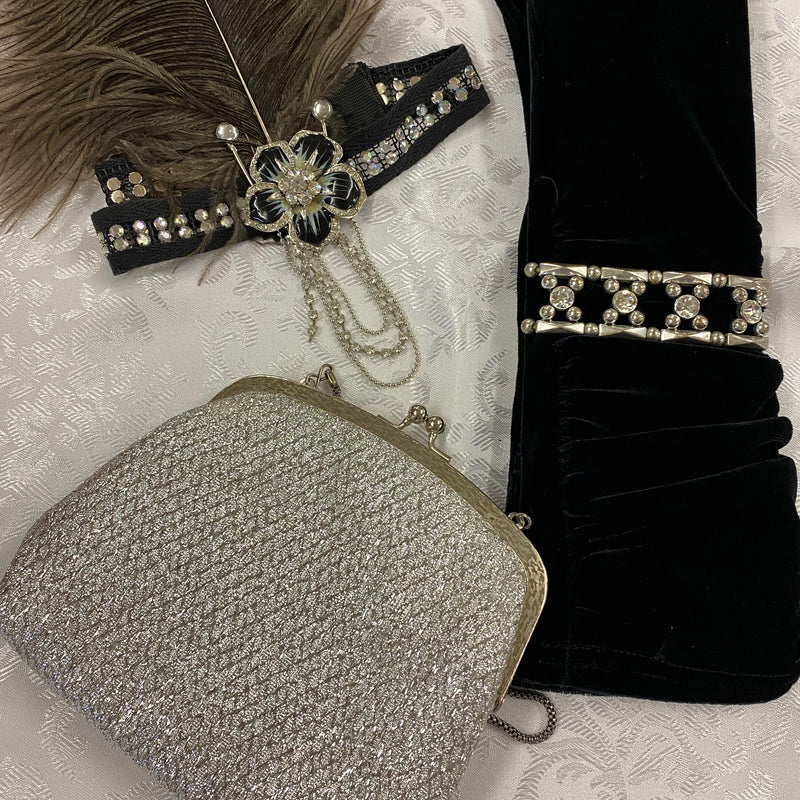 Elegantes 20er-Jahre-Set für Damen