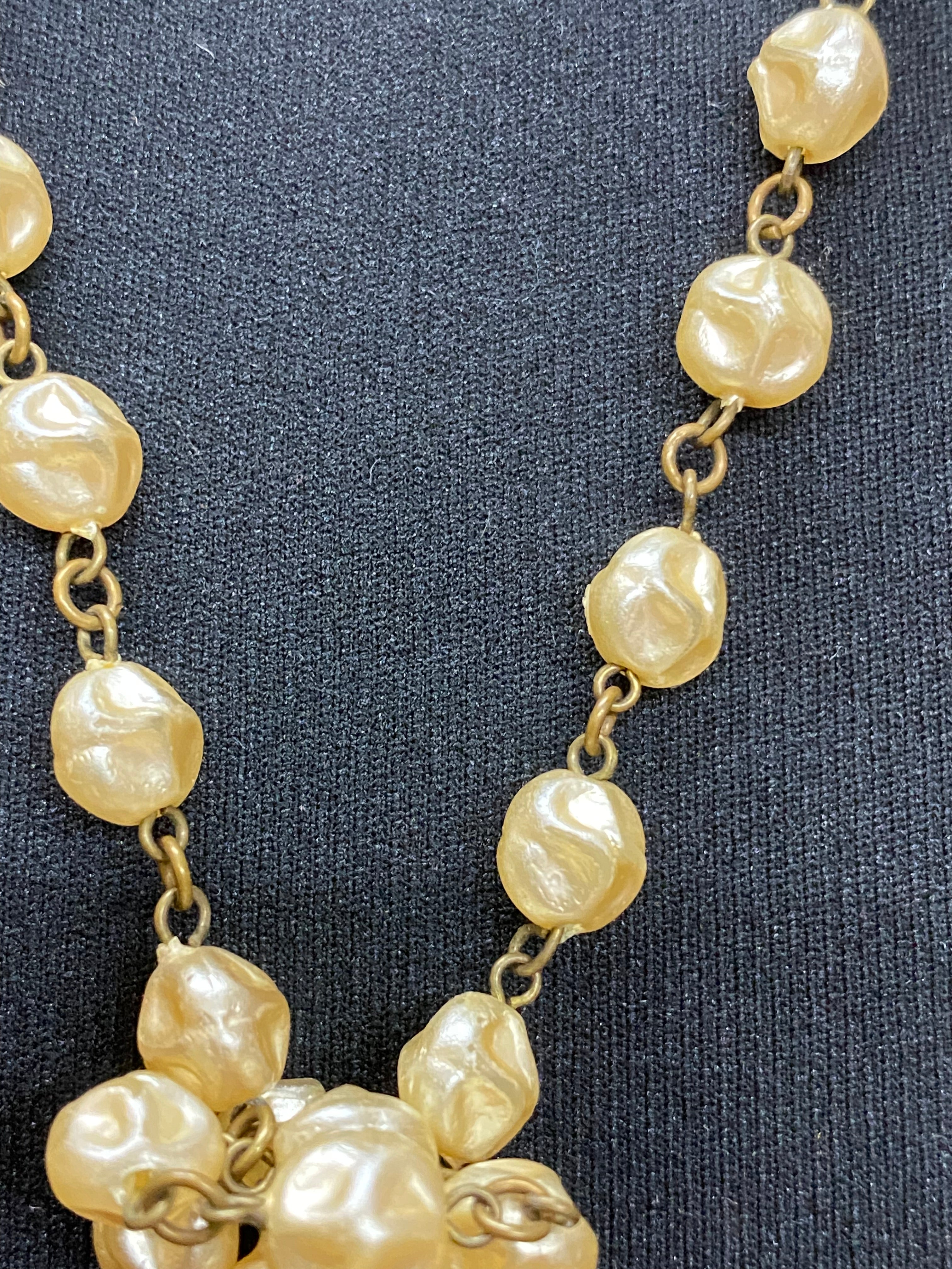 3teiliges Set 20er Jahre Stil, Abendtasche, Kopfschmuck und lange Perlenkette, Unikat