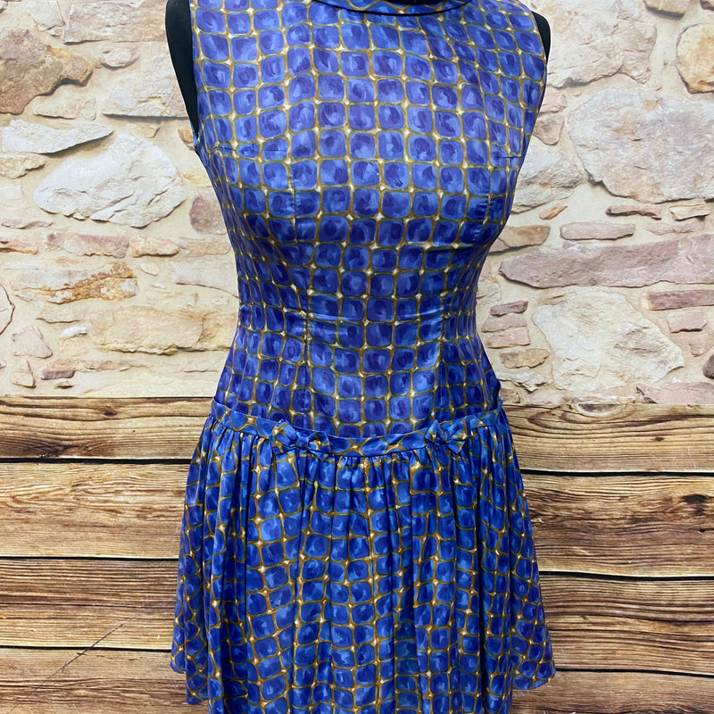 Vintage Kleid 20er Jahre Stil mit tiefer Taille Gr.34