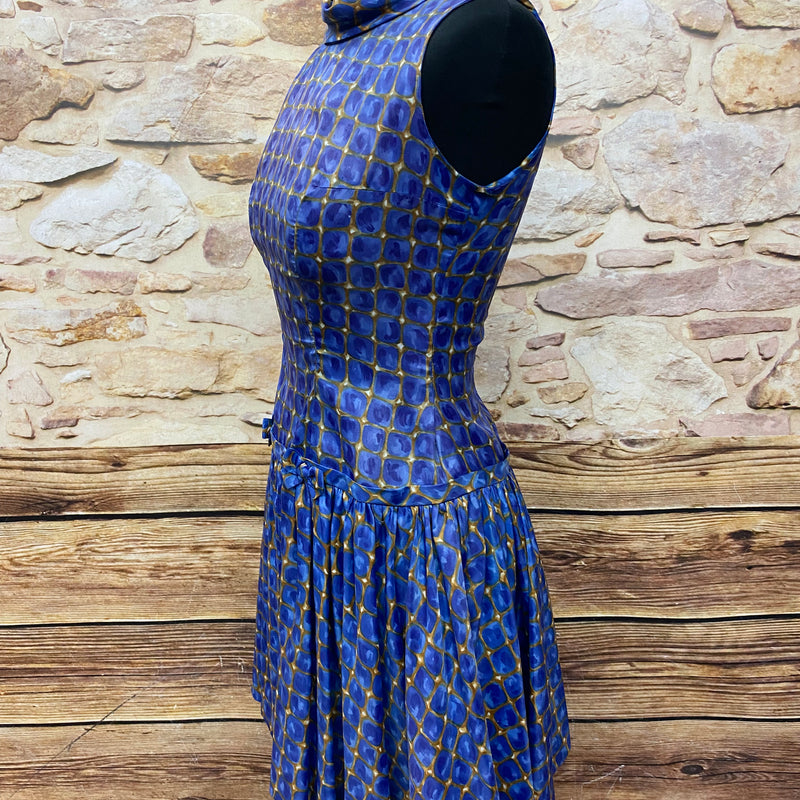 Vintage Kleid 20er Jahre Stil mit tiefer Taille Gr.34