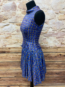 Vintage Kleid 20er Jahre Stil mit tiefer Taille Gr.34