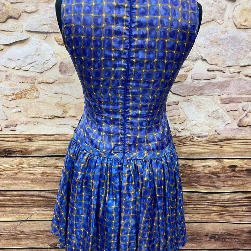 Vintage Kleid 20er Jahre Stil mit tiefer Taille Gr.34