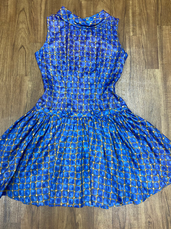 Vintage Kleid 20er Jahre Stil mit tiefer Taille Gr.34