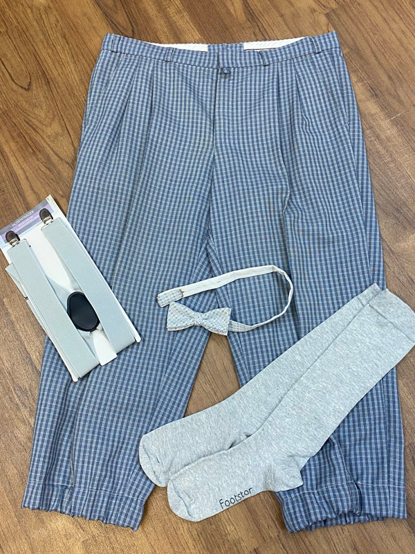 Kariertes Knickerbocker-Set – Größe 50