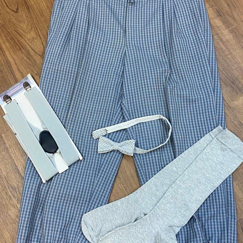 Kariertes Knickerbocker-Set – Größe 50