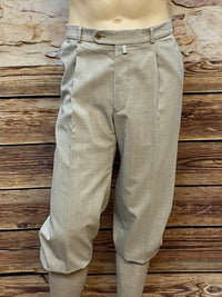 Beige Knickerbocker-Hose Gr.54