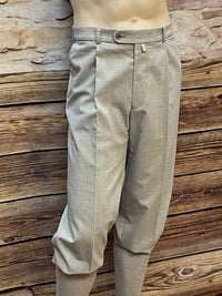 Beige Knickerbocker-Hose Gr.54