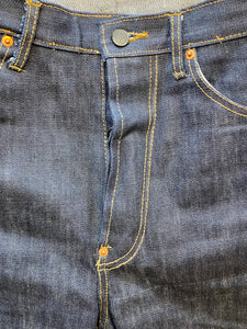 Klassische 50er Jahre Workwear Jeans, Trousers, Blue-Denim, De Brabander Mfg. Co