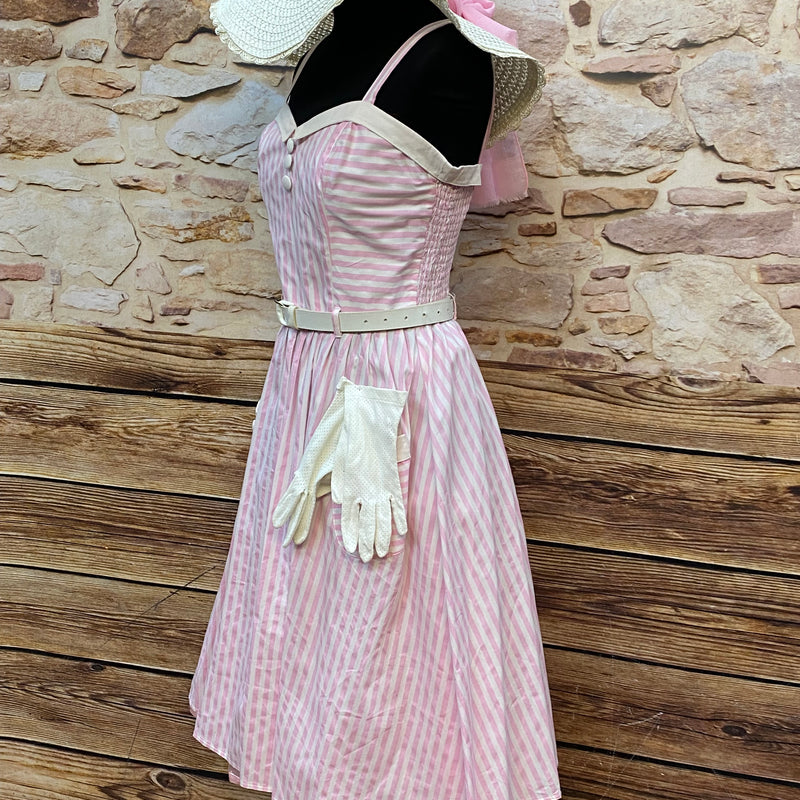 50er Jahre Kleid 4-teilig – Größe 38