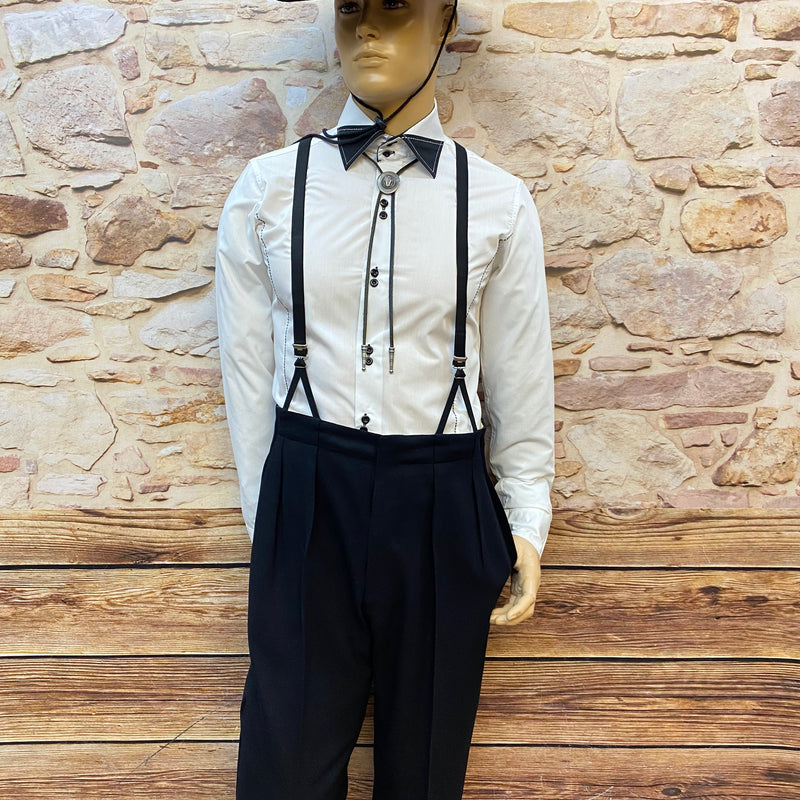 50er Jahre Vintage Rockabilly-Western-Cowboy-Outfit 48 Unikat