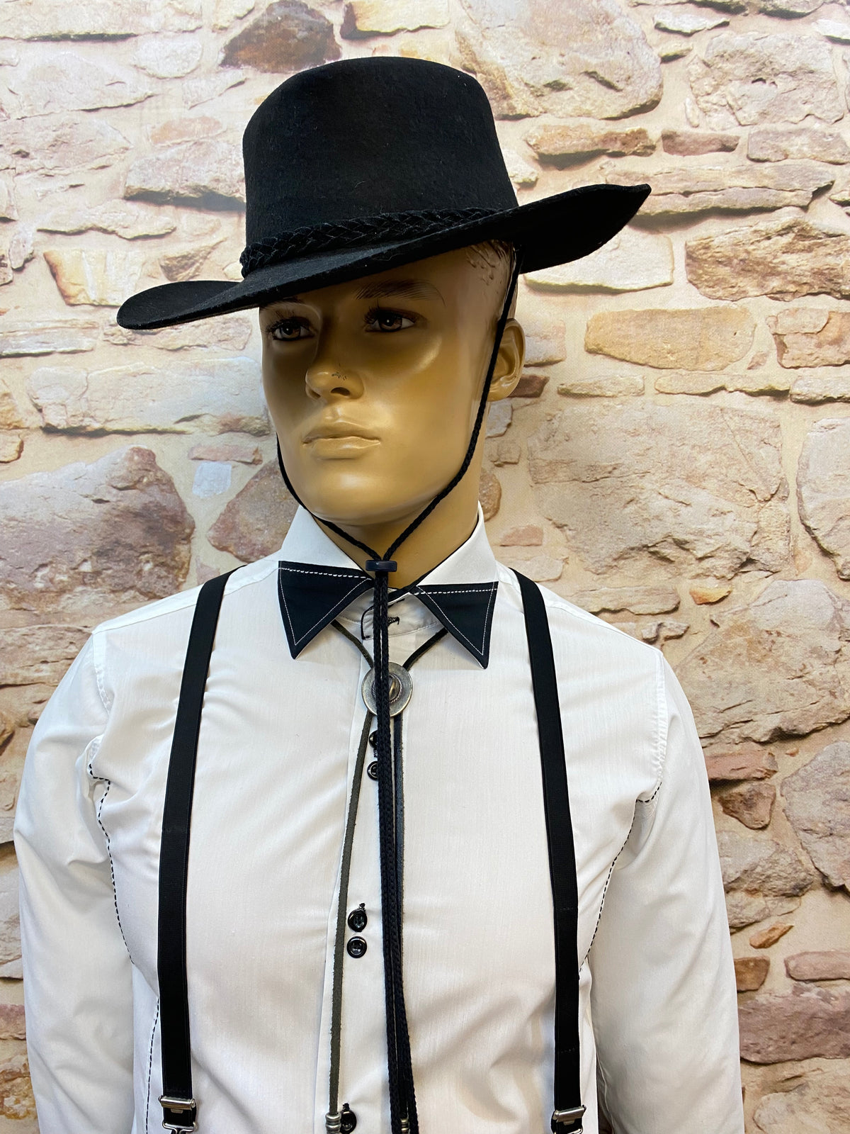 50er Jahre Vintage Rockabilly-Western-Cowboy-Outfit 48 Unikat Hochwertig