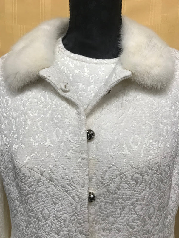 Helles Vintage Damen-Kostüm 60er Jahre , Gr.42, Ansicht 4