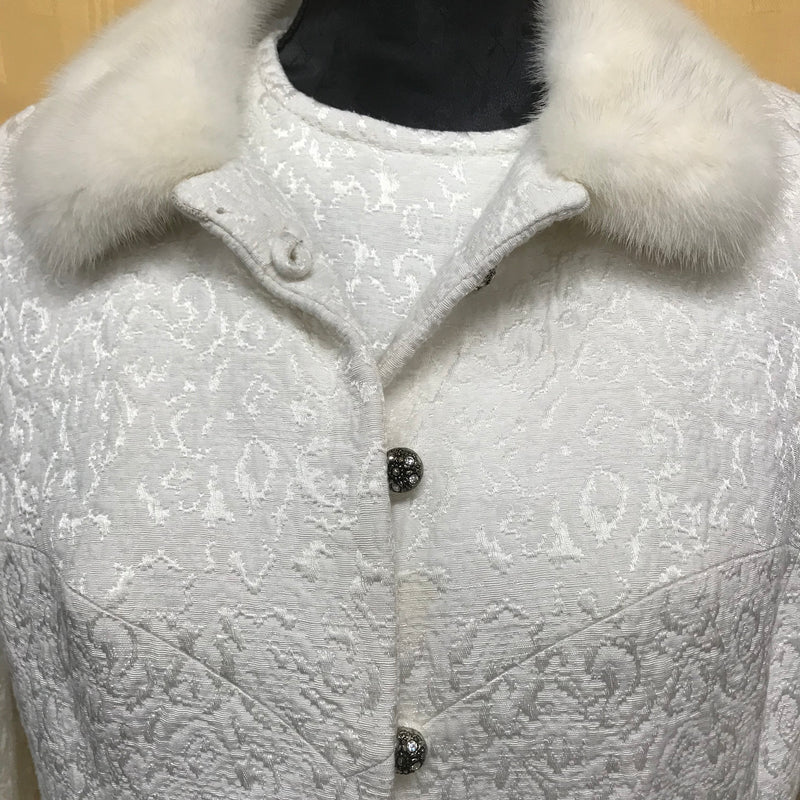 Helles Vintage Damen-Kostüm 60er Jahre , Gr.42, Ansicht 4