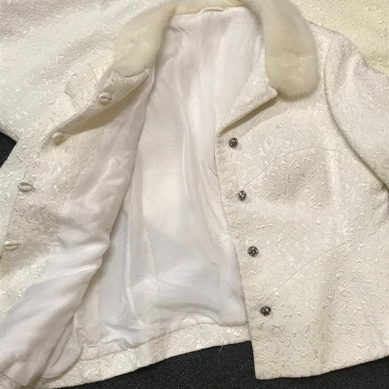 Helles Vintage Damen-Kostüm 60er Jahre , Gr.42, Ansicht 8