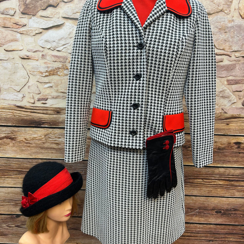 Exklusives Vintage Kleid mit Jacke aus den 70er Jahren – Ein Unikat für Oldtimer-Events