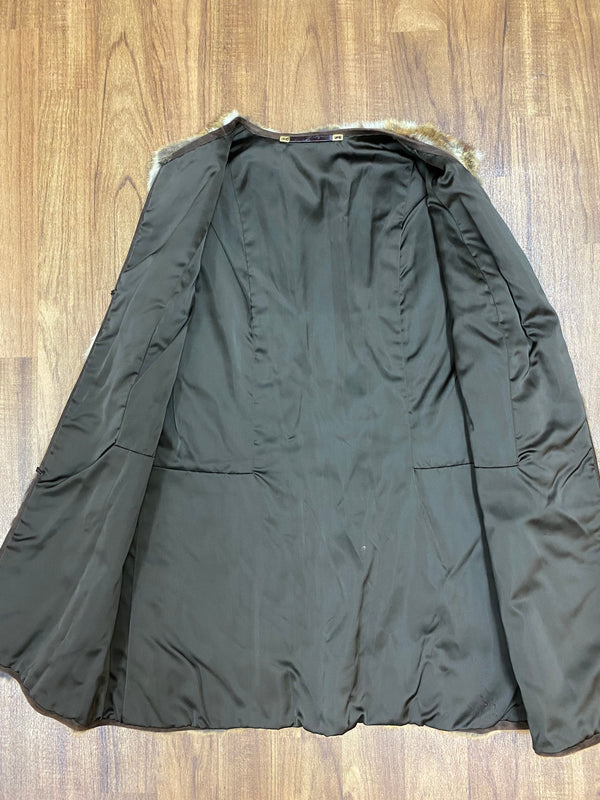 70er Vintage Fellweste – ca. Gr. 38