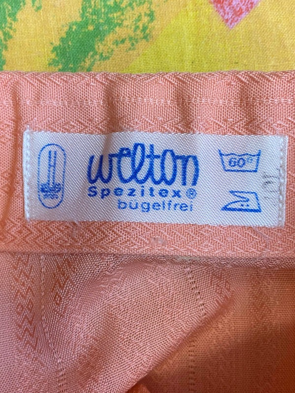 Herrenhemd Gr. 40 aus den 70ern, inklusive Krawatte