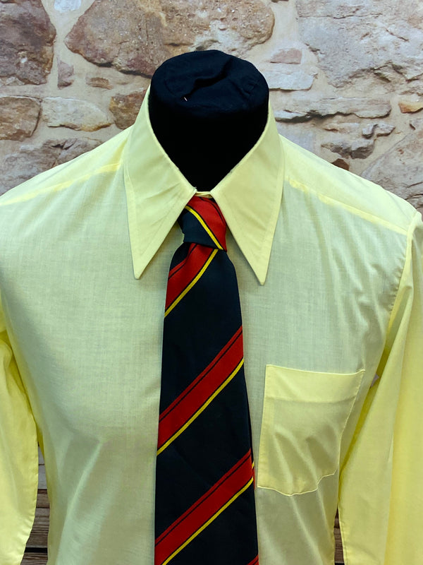 Gelbes Vintage Hemd - Größe 40