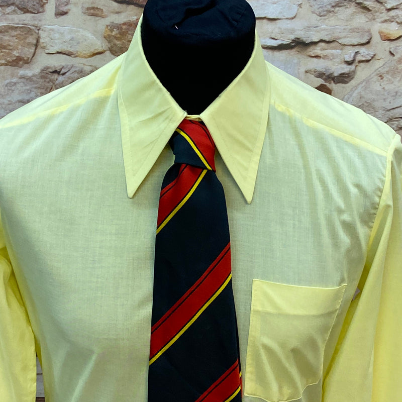 Gelbes Vintage Hemd - Größe 40