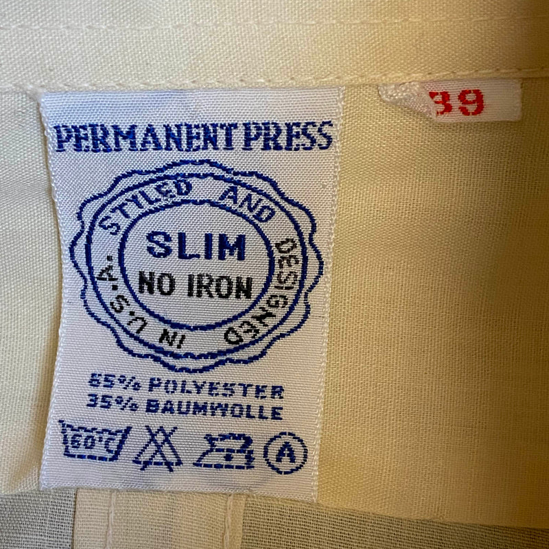 Vintage Hemd mit Krawatte, Größe 39