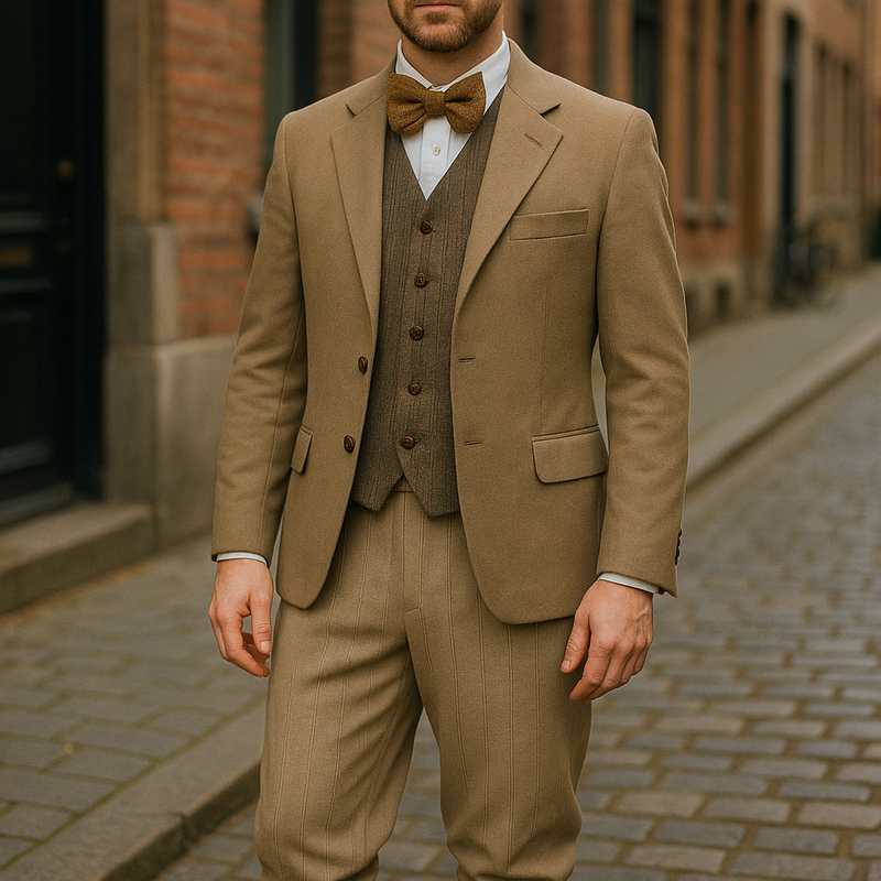 Vintage Outfit 20er Jahre Stil Anzug mit Knickerbocker Gr.94