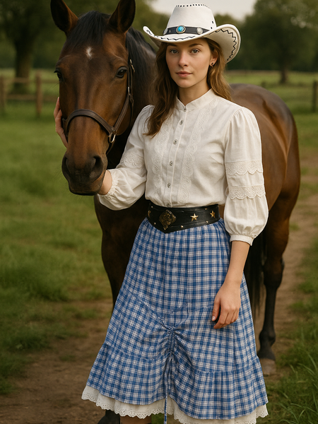 Country Damen-Outfit - Westernstyle - Gr. 36, Ansicht 2