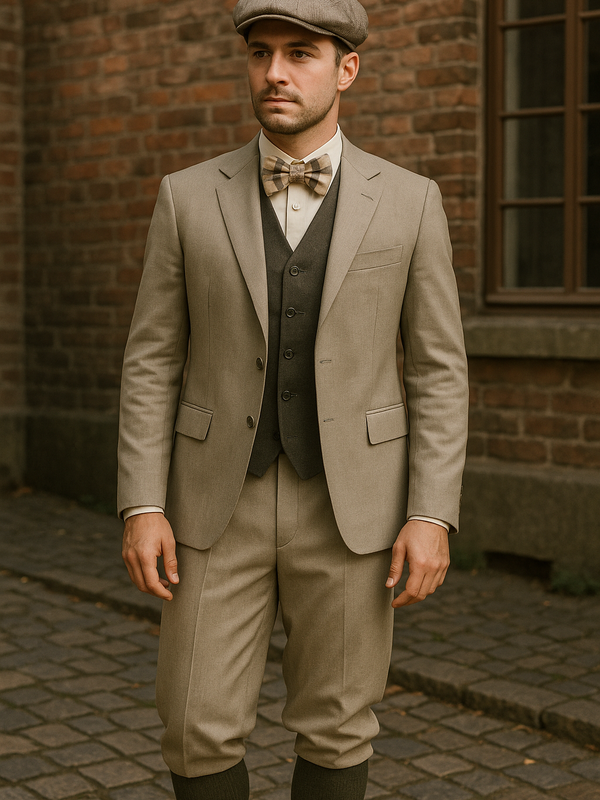 Peaky Blinders Outfit 20er Jahre Kleidung Herren mit Knickerbocker Gr.94
