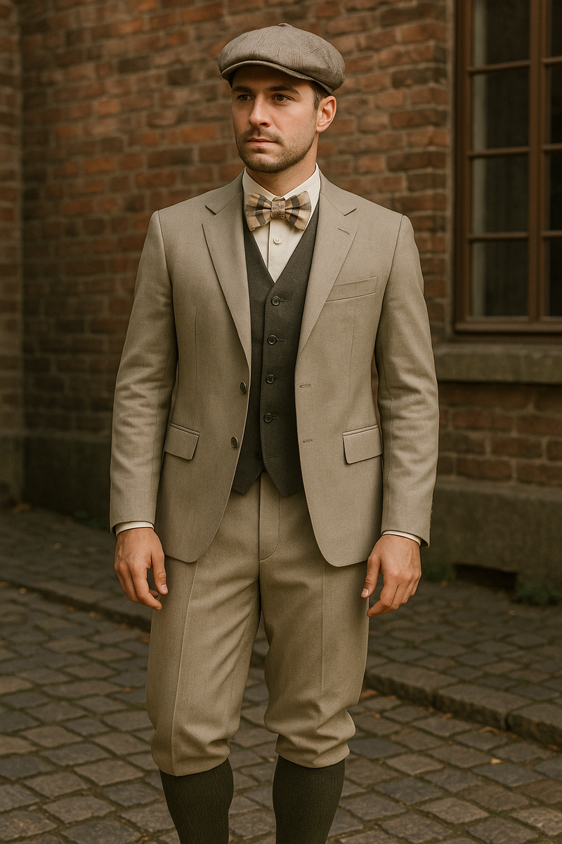 Tenue Babylon Berlin vêtements des années 1920 hommes avec knickerbockers taille 94