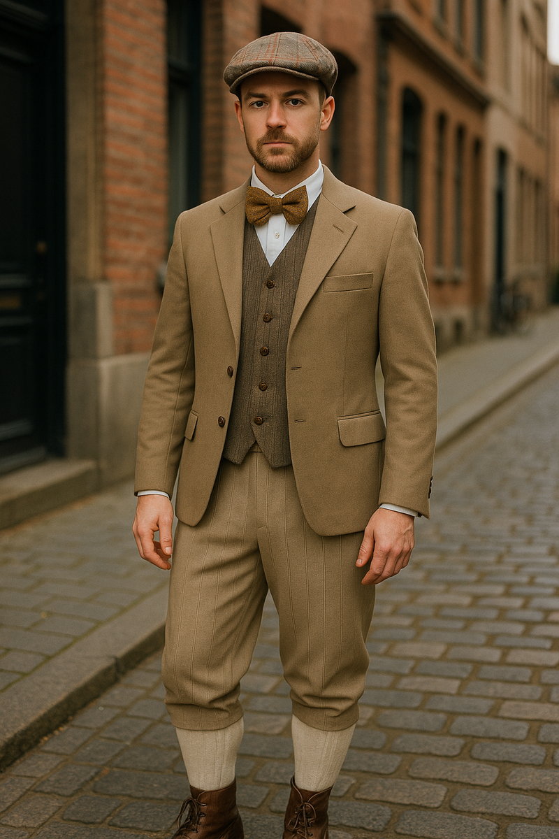 Peaky Blinders Outfit 20er Jahre Stil Anzug mit Knickerbocker Gr.94