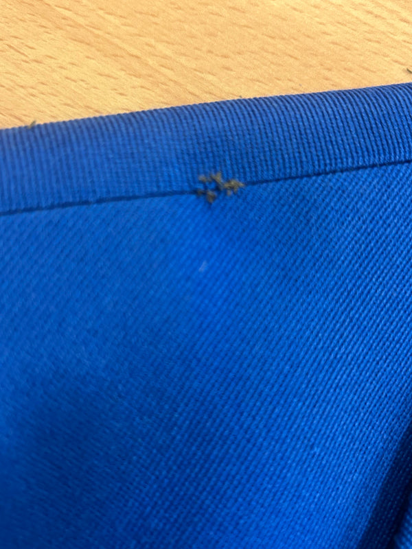 Vintage Uniformjacke Blau mit goldenen Epauletten – Größe ca. 48