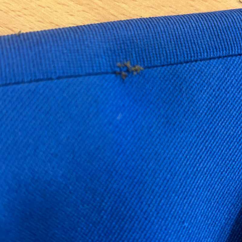 Vintage Uniformjacke Blau mit goldenen Epauletten – Größe ca. 48