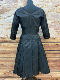 Robe de cocktail vintage, originale des années 1950 par Bloomfield Junior par Connie Chase, taille 36