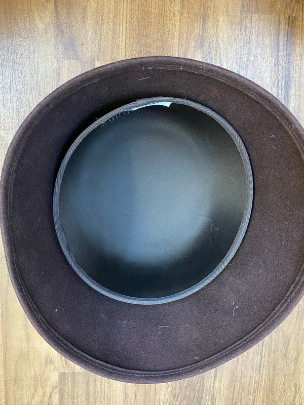 Vintage Cloche-Hut von Whiteley 20er Jahre Helmet Cloche Gr.58