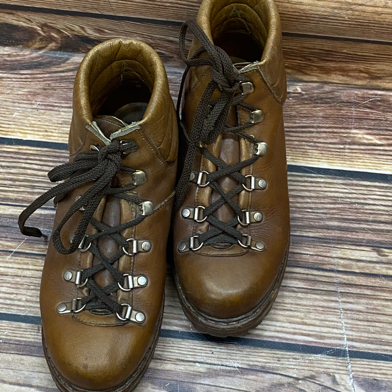 Braune Vintage Palons Schnürstiefel Größe 38