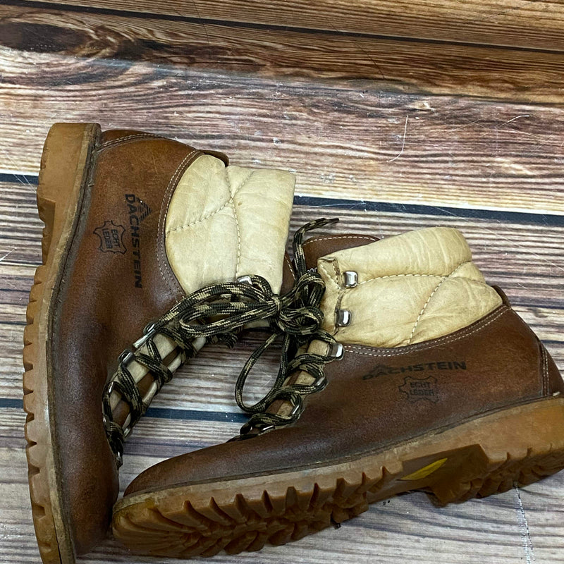 Vintage Trachten Schnürstiefel aus Leder – Größe 41 – Dachstein Qualität