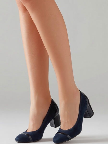 Vintage Schuhe Damen Schwarz Pumps elegant Gr. 38