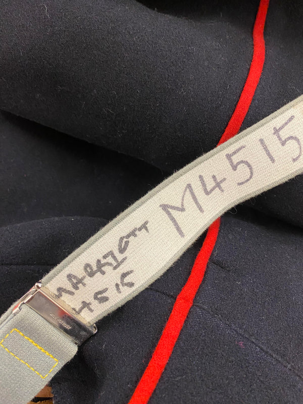 Uniformjacke der Welsh Guards mit Hose, Hosenträgern & Gürtel (Größe 48/50)