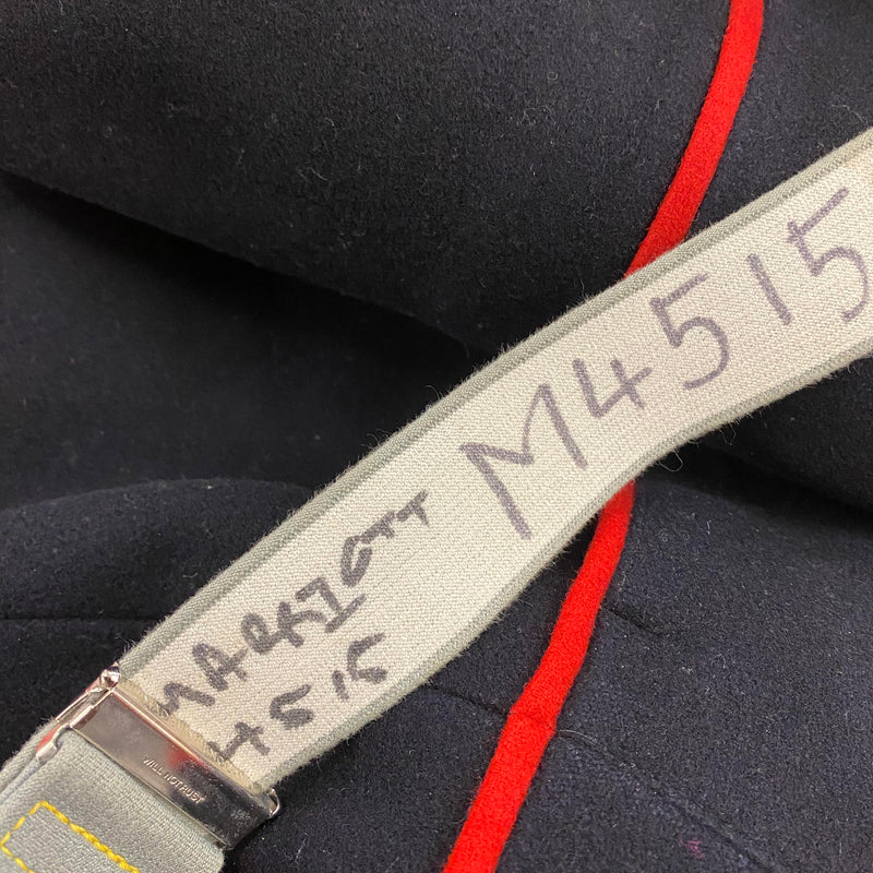 Uniformjacke der Welsh Guards mit Hose, Hosenträgern & Gürtel (Größe 48/50)