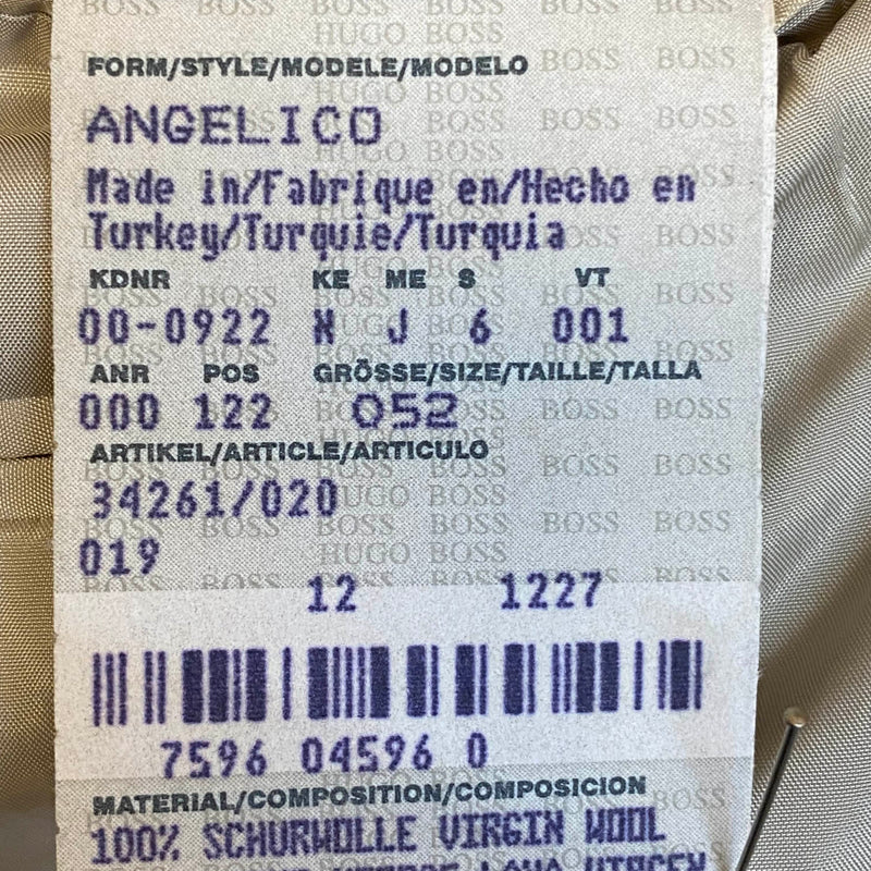 HUGO BOSS Blazer aus Schurwolle – Gr. 52