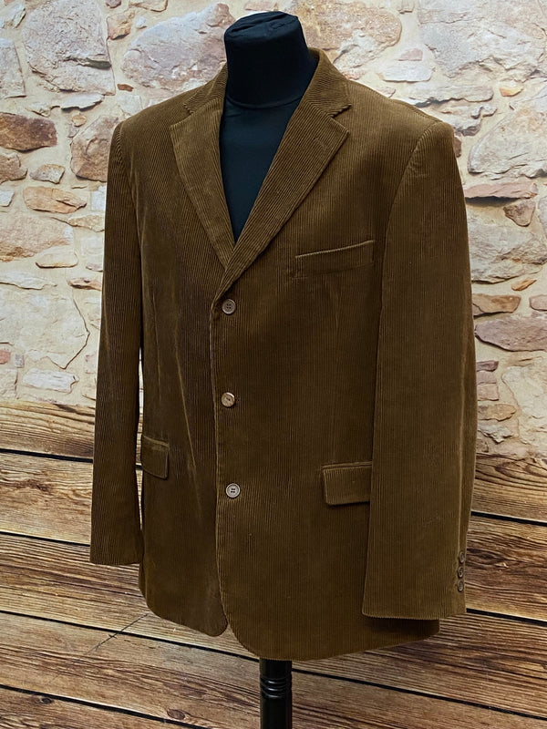 Watsons Cordblazer in Braun – Gr. 54 | 100 % Baumwolle