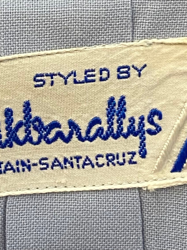 Vintage Herren Sommeranzug Blau, Gr. 52 – Albarattys Santa Cruz