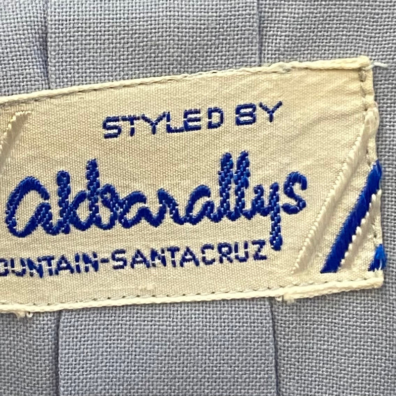 Vintage Herren Sommeranzug Blau, Gr. 52 – Albarattys Santa Cruz