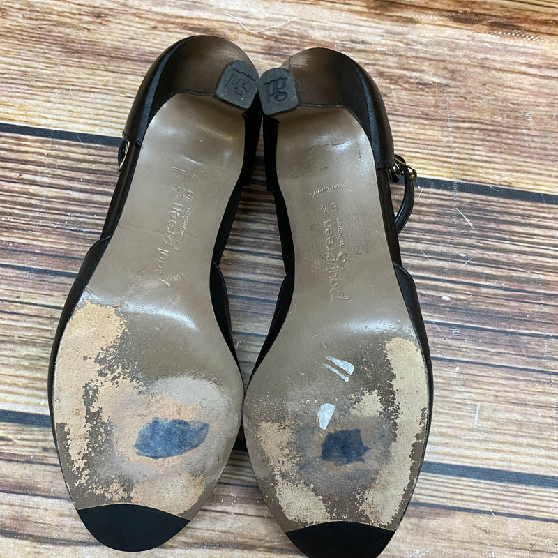 Vintage Paul Green Pumps Schwarz T-Steg Gr. 38 – Elegante Leder Abendschuhe, Ansicht 5