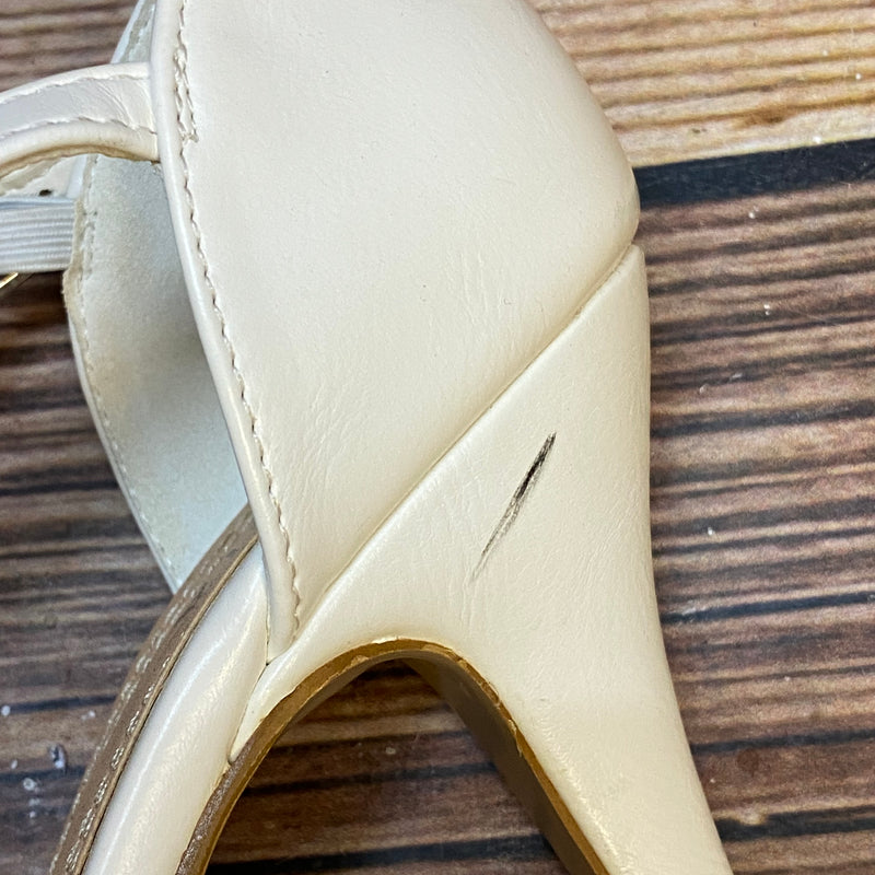 Vintage Damen Sandaletten Creme Spitze Gr. 38 – Elegant & Hochzeit, Ansicht 4
