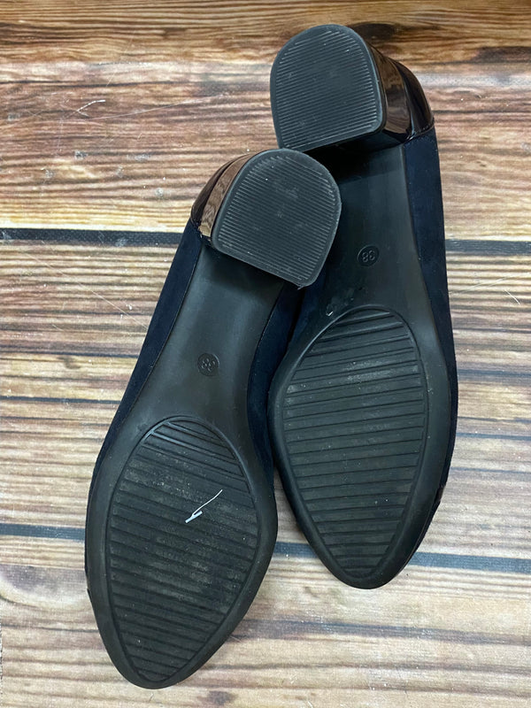 Vintage Schuhe Damen Schwarz Pumps elegant Gr. 38, Ansicht 5