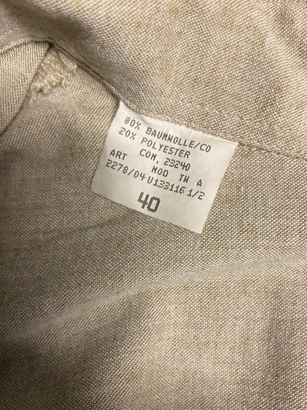 Trachtenhemd Gr.40 Landhaus Stil Herren Trachten Beige